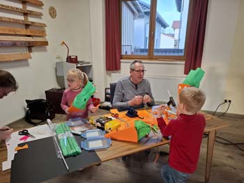Osternestbasteln